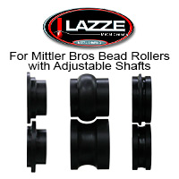 205-13-136, LAZZE Special Ford 33-34 Die Set for Mittler Brothers Bead  Roller