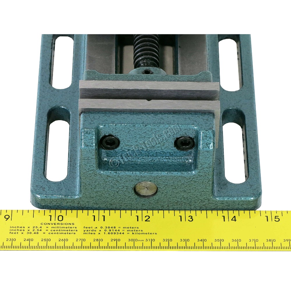 Wilton Low Profile Drill Press Vise, Drilling