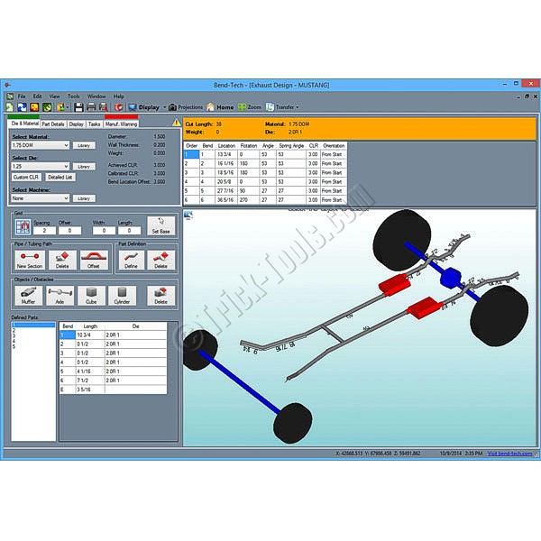 exhaust pipe bending cards pdf