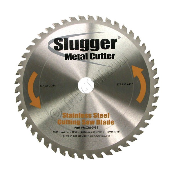 MCBL09-SS Slugger inch Dry Cutting Metal Saw Stainless Steel