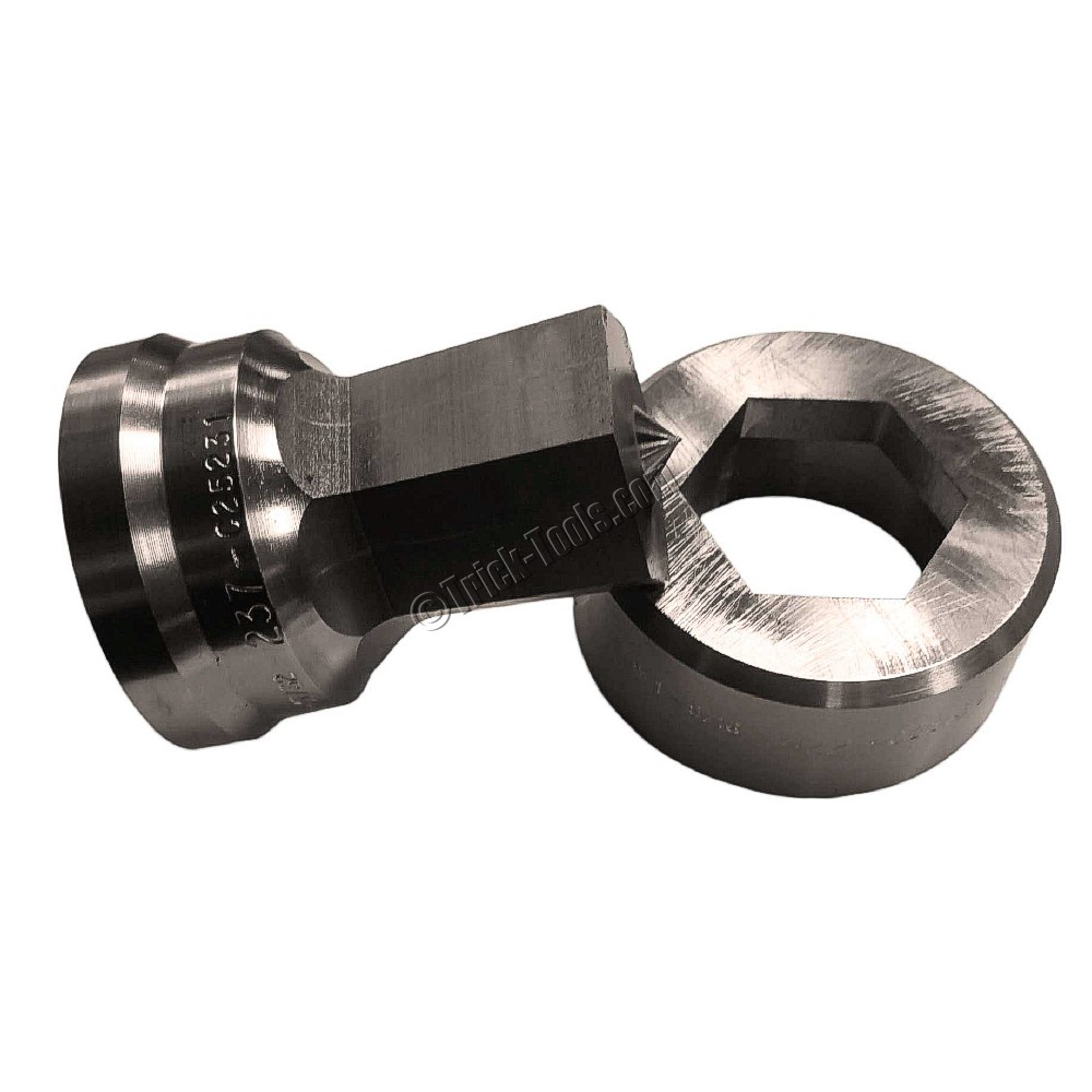 3/8 inch Square Punch and Die for Piranha Ironworkers