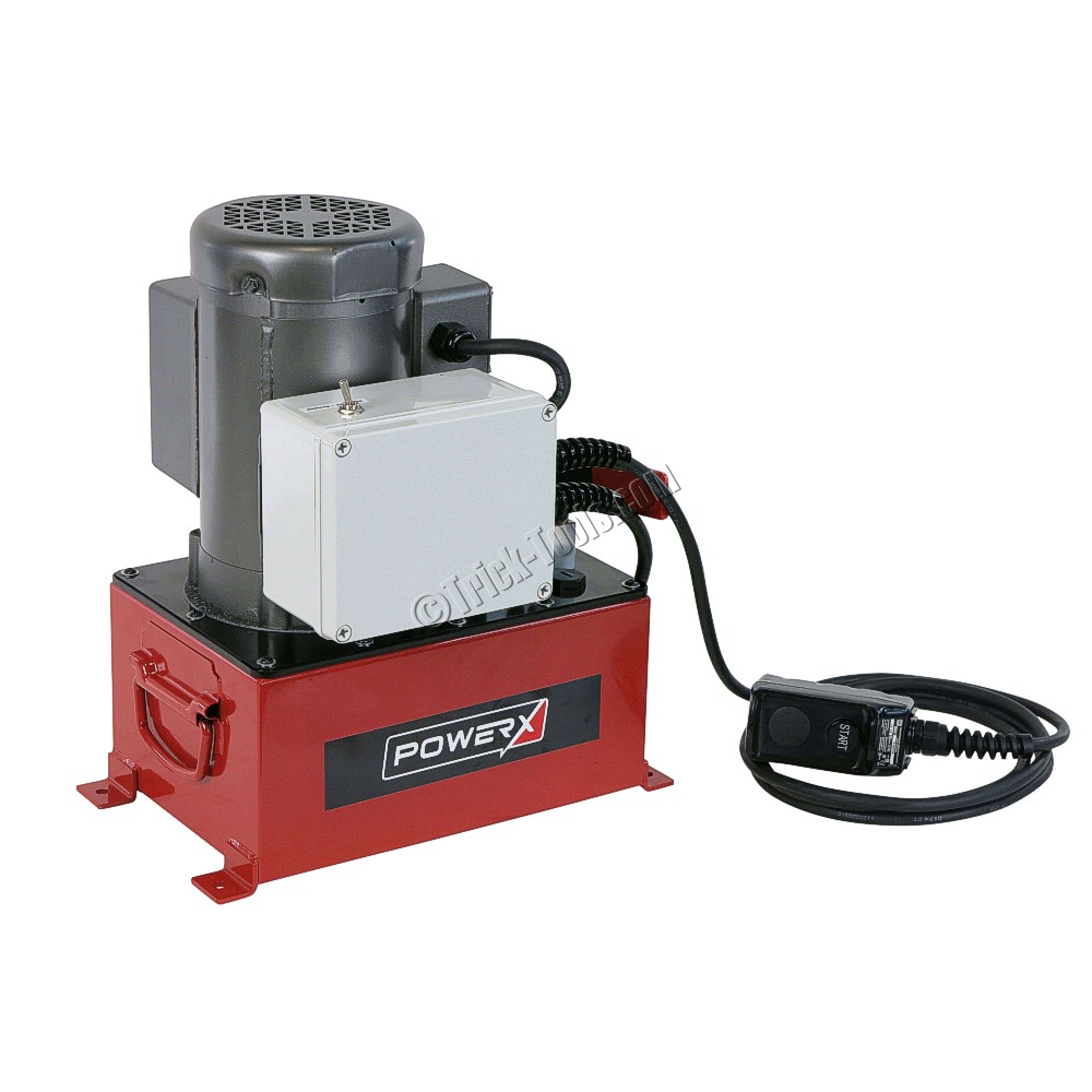 PowerX 10,000 Psi Electric/Hyd Pump With Hose