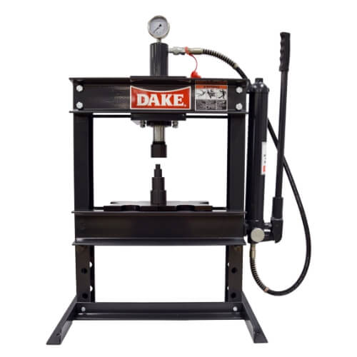 B10, 972200, Dake 10 Ton Benchtop H-Frame Press | Shop Press