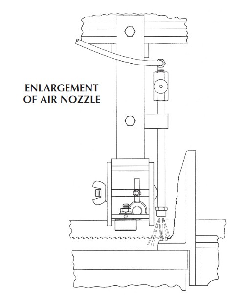 Ellis Band Saw Air System 1600 1800 7906