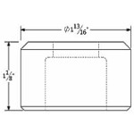 3/8 inch Square Punch and Die for Piranha Ironworkers